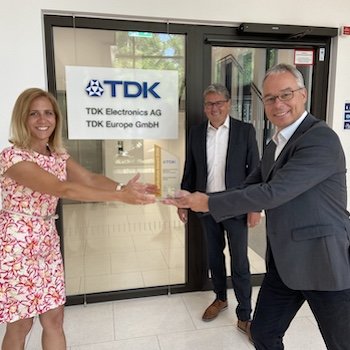 Mouser Electronics è l'unico distributore ad aggiudicarsi l'European Distribution Award di TDK